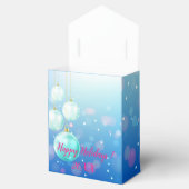 Moderne Elegante frohe Weihnachtsfeiertage Geschenkschachtel (Geöffnet)