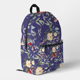 Moderne Elegante Frühlingsstimmung Bedruckter Rucksack