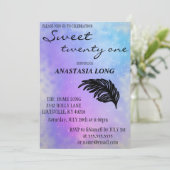 Moderne, elegante Galaxie Save the Date (Stehend Vorderseite)