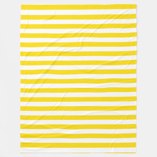 Moderne elegante, gelb gestrichene Vorlage Fleecedecke (Vorderseite)