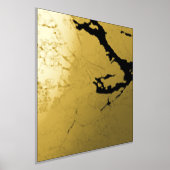 Moderne elegante Geschenkkarte Stockholm Schweden Foliendrucke (Ablage )