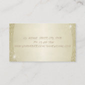 Moderne Elegante glamouröse Glitterie, Lippen Visitenkarte (Rückseite)