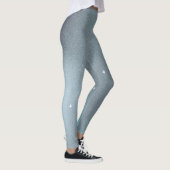 Moderne elegante Glitzer-Glitzern Leggings (Rechts)