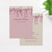 Moderne, elegante Glitzer Tropfen mit Grafikkarte (Schreibtisch)