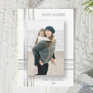 Moderne elegante Gold- und Silber-Foto mit Schlags