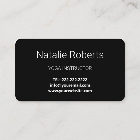 Moderne elegante Golden Black - Pink Business Card Visitenkarte (Rückseite)