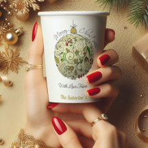 Moderne Elegante Goldene Weihnachtszeit