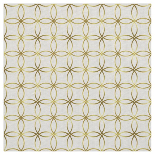 Moderne elegante Goldfolie Stoff (Muster)