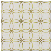 Moderne elegante Goldfolie Stoff (Nahaufnahme)