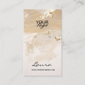 Moderne elegante Goldmedaille Visitenkarte (Vorderseite)
