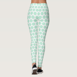 Moderne, elegante, grüne Farben Leggings