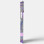 Moderne, elegante grüne Frühlingsprobe Blätter und Case-Mate iPhone Hülle (Rückseite / Rechts)