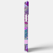 Moderne, elegante grüne Frühlingsprobe Blätter und Case-Mate iPhone Hülle (Rückseite / Rechts)