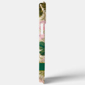 Moderne, elegante grüne Frühlingsprobe Blätter und Case-Mate iPhone Hülle (Rückseite / Rechts)