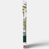 Moderne, elegante grüne Frühlingsstifte und Blätte Case-Mate iPhone Hülle (Rückseite / Links)