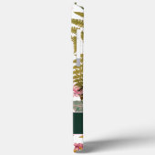 Moderne, elegante grüne Frühlingsstifte und Blätte Case-Mate iPhone Hülle (Rückseite / Links)