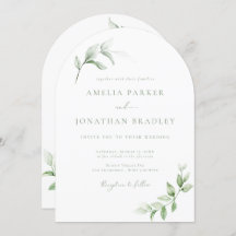 Moderne Elegante Grüne Hochzeitsfeiern