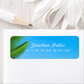 Moderne elegante handgeschriebene Skripte Palms Bl (Insitu)