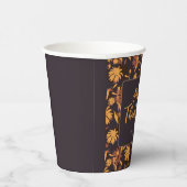 Moderne elegante Happy Thanksgiving-Kongressabgeor Pappbecher (Rechts)