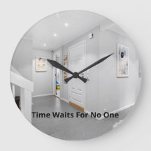 Moderne elegante Hauswanduhr – Stylische Heimdekor