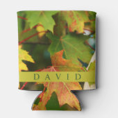 Moderne elegante Herbstbänke können kühler werden Dosenkühler (Rückseite)