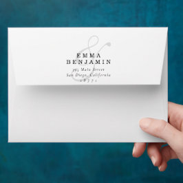 Moderne Elegante Hochzeit