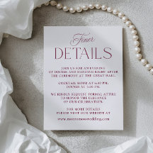 Moderne elegante Hochzeit