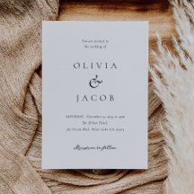 Moderne, elegante Hochzeit