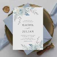 moderne, elegante Hochzeit mit blühenden Blumen