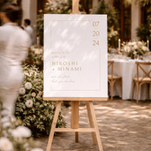 Moderne, elegante Hochzeit mit Gold Script & White