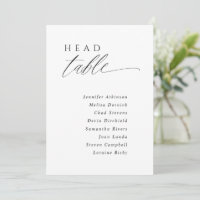 Moderne, elegante Hochzeitskarte