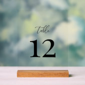 Moderne, elegante Hochzeitsstiftung Acrylschild (Neutral)