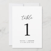 Moderne, elegante Hochzeitsstiftung Ankündigung (Vorderseite)