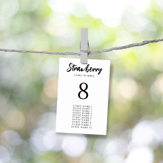 Moderne elegante Hochzeitstisch-Sitzgelegenheiten  Tischnummer