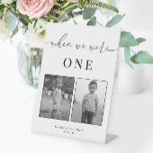 Moderne, elegante Hochzeitzeitzeitzeitzeitzeitzeit Sockelschild