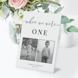 Moderne, elegante Hochzeitzeitzeitzeitzeitzeitzeit Sockelschild