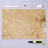 Moderne elegante Imitate Gold Aquarellmarble Muste Seidenpapier (Handwerk)