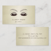 Moderne elegante Imitate mit Beruflichem Glitzer L Visitenkarte (Vorne/Hinten)