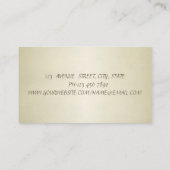 Moderne elegante Imitate mit Beruflichem Glitzer L Visitenkarte (Rückseite)