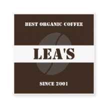 Moderne elegante Kaffeeshop-Bohnen