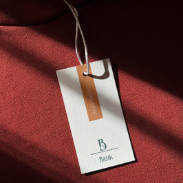 Moderne elegante Kalligrafie Script Hang Tag