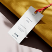 Moderne elegante Kalligrafie Script Hang Tag