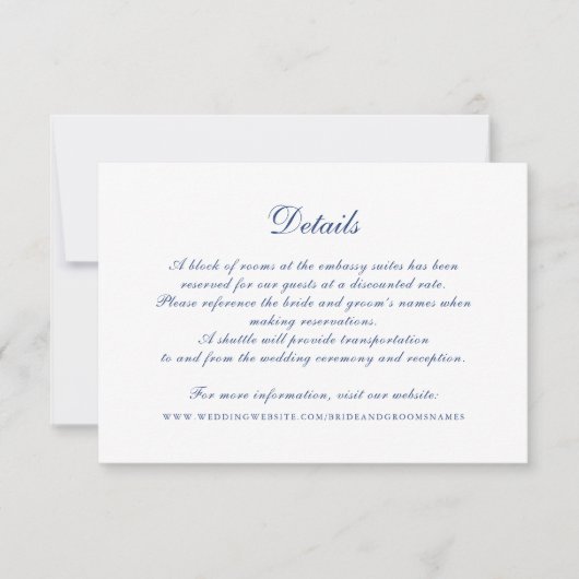 Moderne, elegante Kalligrafie-Skriptdetails für Ho Einladung (Vorderseite)