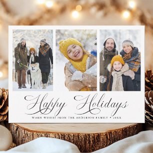 Moderne Elegante Kalligrafie Weihnachten 3 Foto