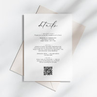 Moderne elegante kalligraphische Hochzeitdetails
