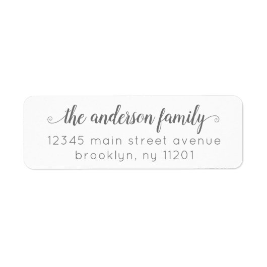 Moderne elegante, klassische Gray Script-Familie (Vorne)