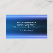 Moderne elegante kreative Visitenkarten Visitenkarte (Rückseite)