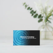 Moderne elegante, kreative Visitenkarten Visitenkarte (Stehend Vorderseite)