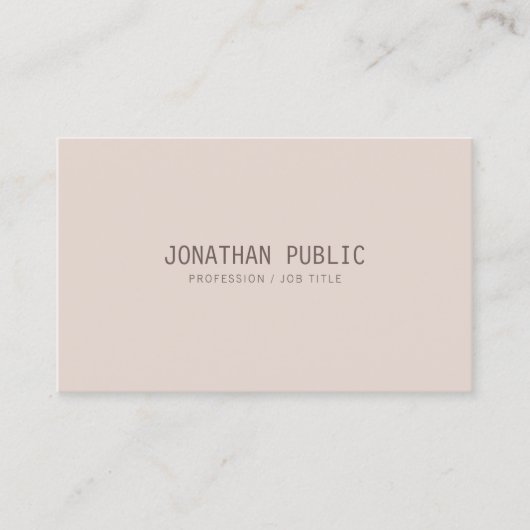 Moderne, elegante, kreative Vorlage für Farben Visitenkarte (Vorderseite)