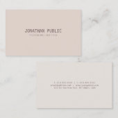 Moderne, elegante, kreative Vorlage für Farben Visitenkarte (Vorne/Hinten)